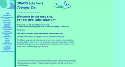 Desktop Screenshot of 3macscottages.info